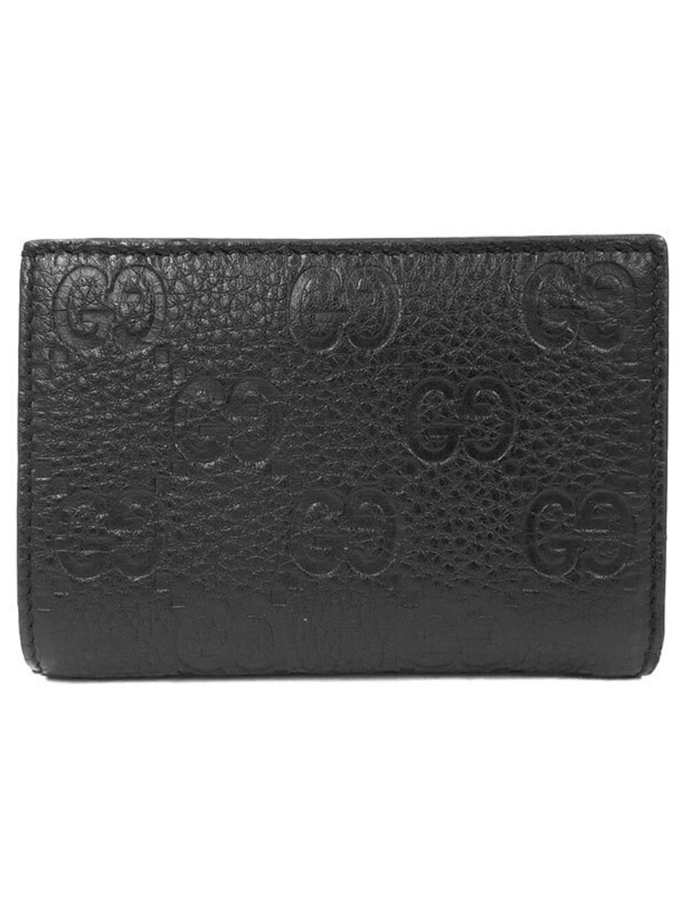 Gucci GG Emblem Wallet Bi fold Short